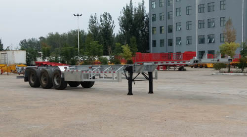 凯迪捷牌14米36吨3轴集装箱运输半挂车(KDJ9404TJZE)