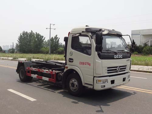 东风股份多利卡D7 EZW5080ZXXE车厢可卸式垃圾车公告图片