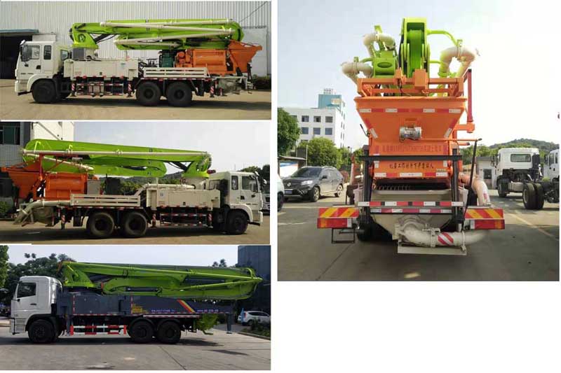 华专一牌EHY5250THB混凝土泵车公告图片