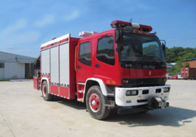 汉江牌HXF5120TXFJY80/QL抢险救援消防车