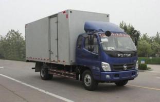福田牌BJ5169XXY-FG厢式运输车
