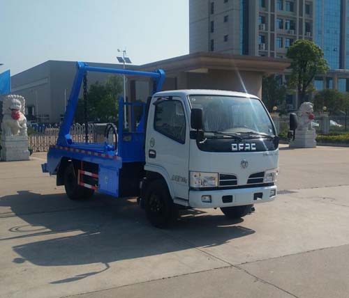 东风股份多利卡D6 HTW5070ZBSE摆臂式垃圾车公告图片
