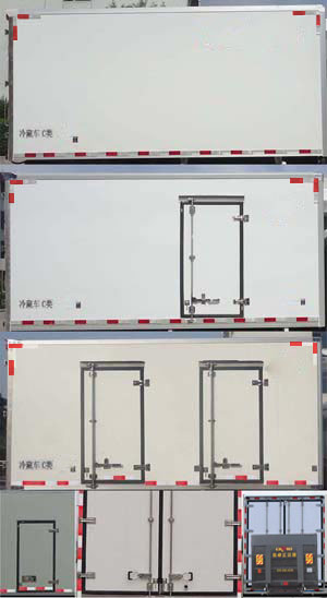 駿通牌JF5040XLCJX冷藏車公告圖片