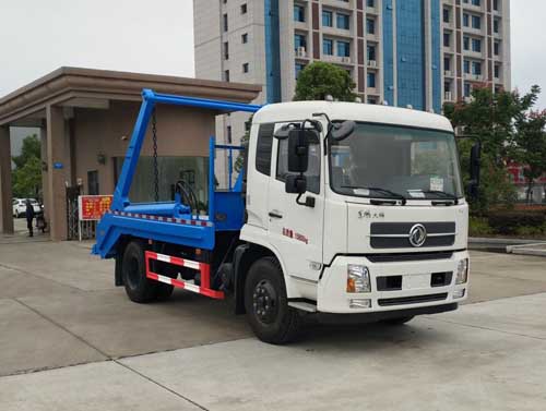 东风天锦D530常规 HTW5160ZBSD摆臂式垃圾车公告图片