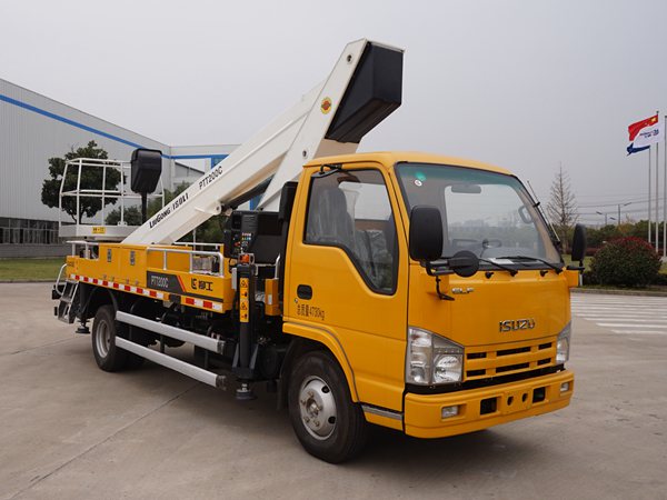 柳工牌CLG5051JGKD高空作業(yè)車公告圖片