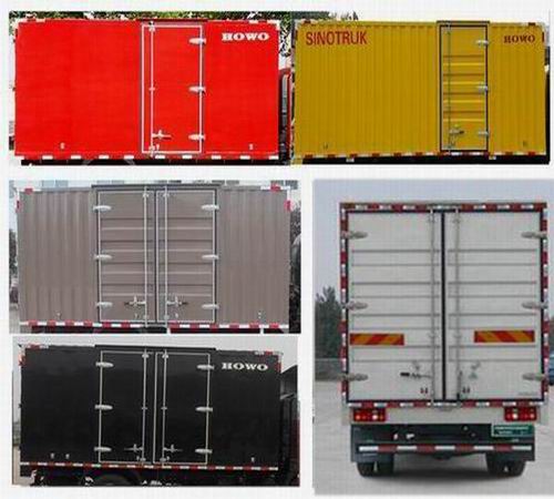 豪沃牌ZZ5147XYKH451CE1翼開啟廂式車公告圖片