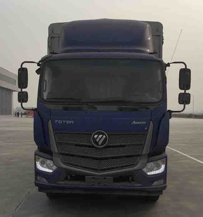 福田牌BJ5186CCY-B1倉柵式運輸車公告圖片