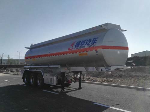 昌骅牌10.1米33吨3轴毒性和感染性物品罐式运输半挂车(HCH9406GDG)