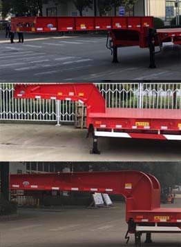 华骏牌ZCZ9400TDPJ低平板半挂车公告图片