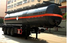程力威牌10.3米31.1吨3轴杂项危险物品罐式运输半挂车(CLW9401GZW)