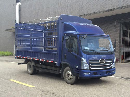 福田牌BJ5046CCY9JDA-02倉(cāng)柵式運(yùn)輸車(chē)公告圖片