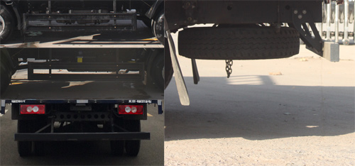 福田牌BJ5046CCY9JDA-02倉(cāng)柵式運(yùn)輸車(chē)公告圖片