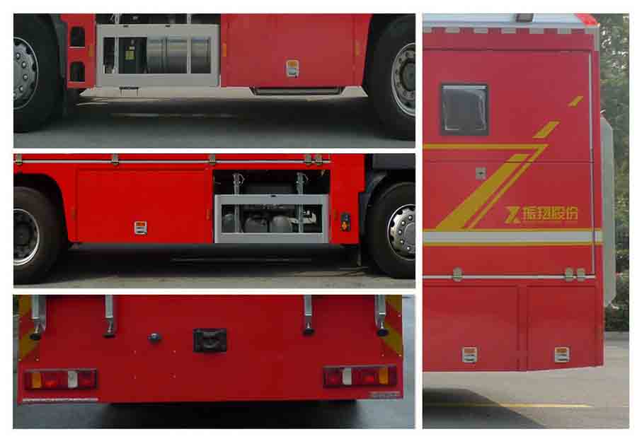 振翔股份牌ZXT5150TXFQC50/CSS器材消防车公告图片