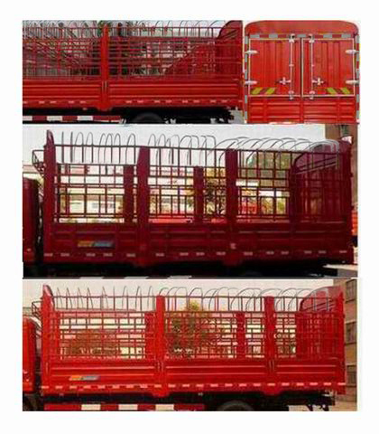 豪沃牌ZZ5317CCYN466GF1倉柵式運(yùn)輸車公告圖片