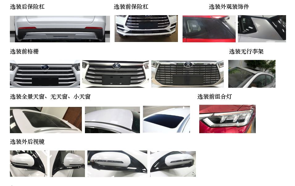 比亚迪牌BYD6461ST6HEV1插电式混合动力多用途乘用车公告图片