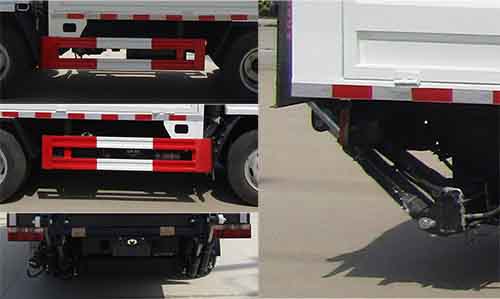 中汽力威牌HLW5041CTY6EQ桶裝垃圾運輸車公告圖片