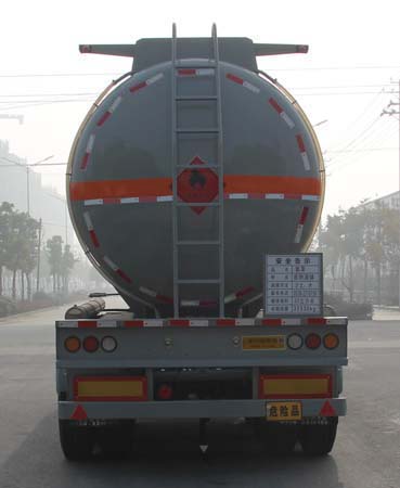 开乐牌AKL9400GRYF铝合金易燃液体罐式运输半挂车公告图片
