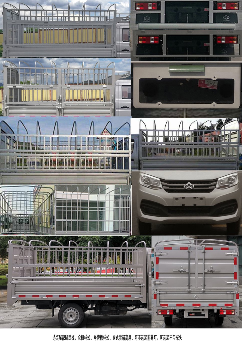 長(zhǎng)安牌SC5031CCYXDD61倉(cāng)柵式運(yùn)輸車公告圖片