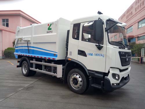 寶裕牌ZBJ5180ZDJC壓縮式對(duì)接垃圾車公告圖片