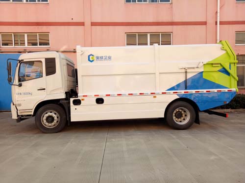 寶裕牌ZBJ5180ZDJC壓縮式對(duì)接垃圾車公告圖片