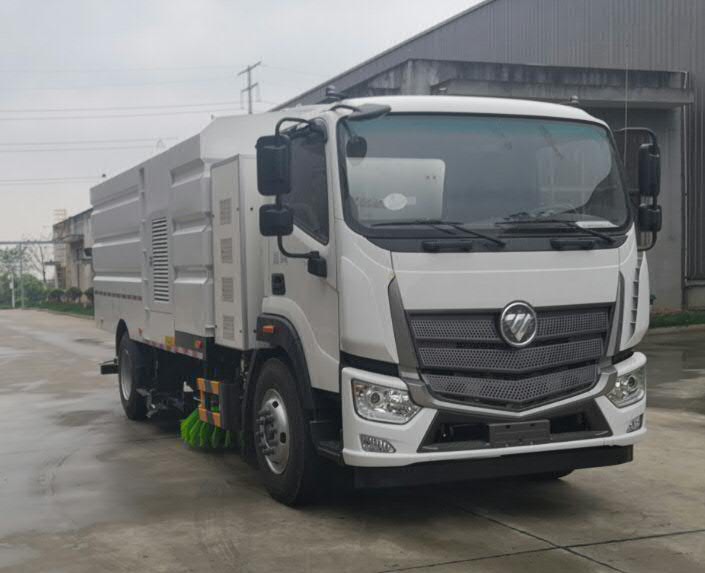 福田牌BJ5182TXSEV-H1纯电动洗扫车公告图片