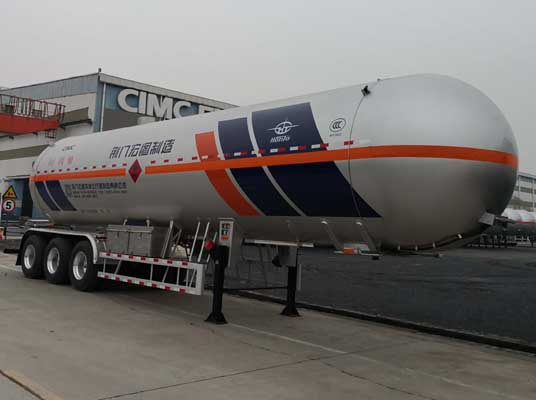 宏图牌13.2米25.8吨3轴液化气体运输半挂车(HT9409GYQB4)