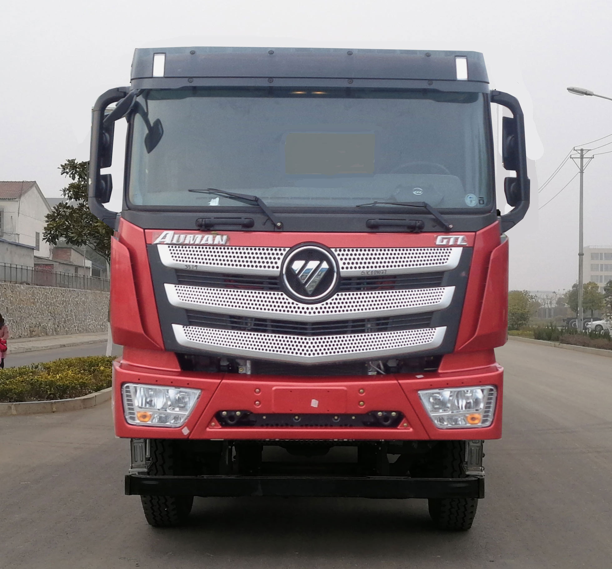 欧曼牌BJ3259Y6DPL-10自卸汽车公告图片