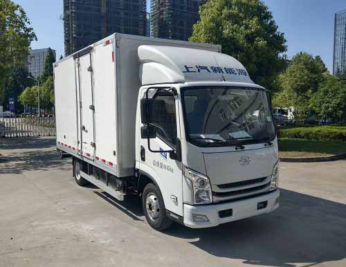 躍進(jìn)牌SH5047XXYZFEVNZ5純電動廂式運(yùn)輸車公告圖片