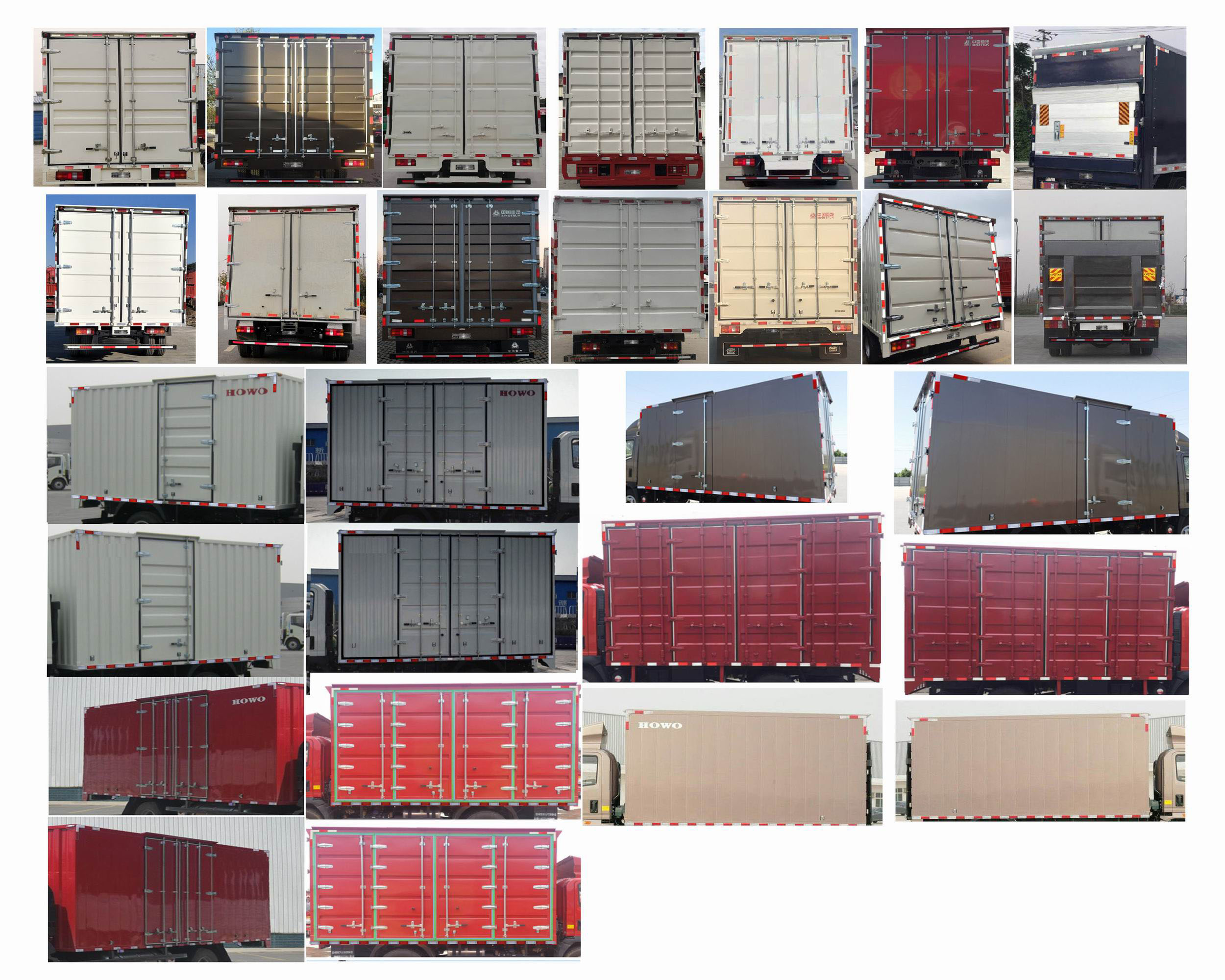 豪沃牌ZZ5077XXYH3315F177廂式運輸車公告圖片