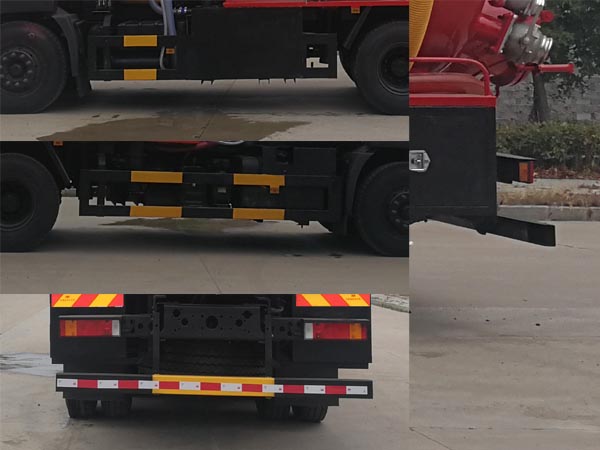 旺龍威牌WLW5250GQWD清洗吸污車公告圖片