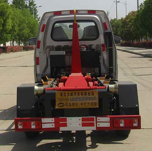 中汽力威牌HLW5039ZXX6SC車廂可卸式垃圾車公告圖片