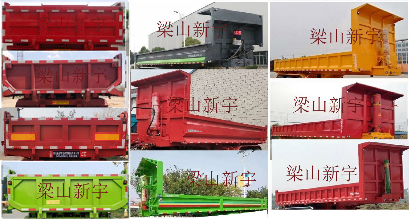 斯派菲勒牌GJC9408ZZXD自卸半挂车公告图片