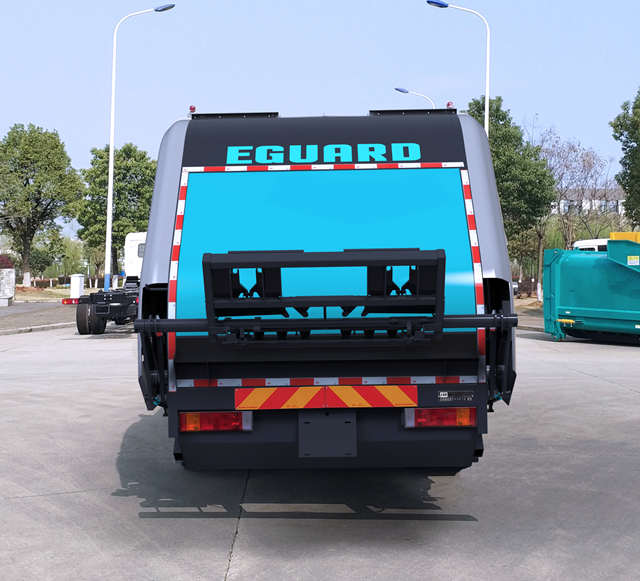 合加牌HJK5180ZYS6DFNG壓縮式垃圾車公告圖片