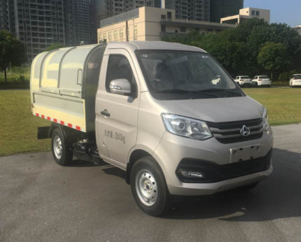 東風(fēng)牌SE5030ZLJ6自卸式垃圾車公告圖片