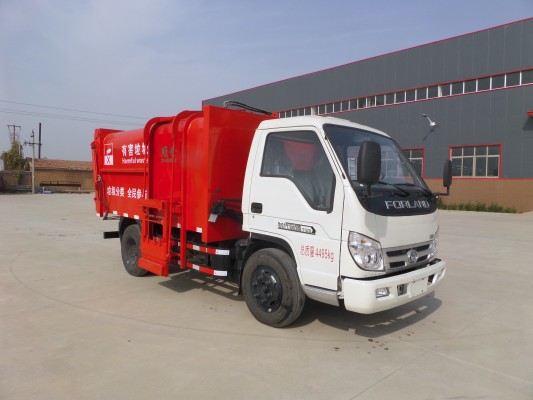 順世牌HJN5040ZZZ自裝卸式垃圾車公告圖片