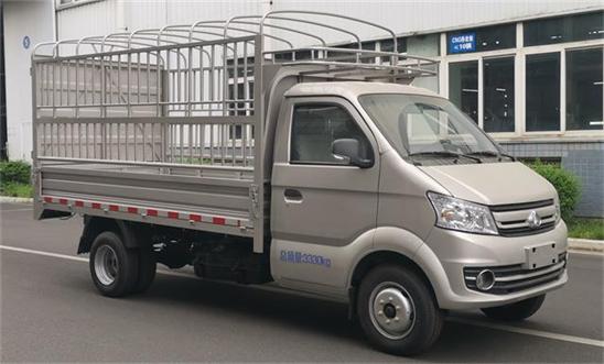 長(zhǎng)安牌CKS5031CCYFAD61倉(cāng)柵式運(yùn)輸車公告圖片