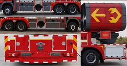 润泰牌RT5250TXFPY165/BC排烟消防车公告图片