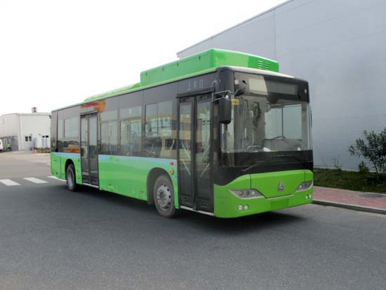 豪沃牌10.5米20-32座纯电动城市客车(ZZ6106GBEVQ1)