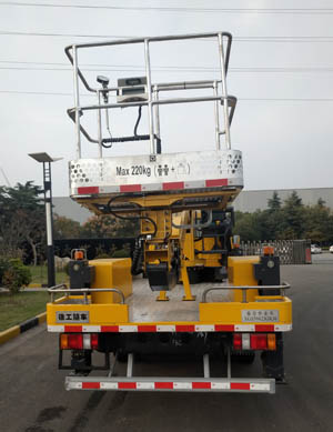 徐工牌XGS5069JGKQ6高空作業(yè)車公告圖片