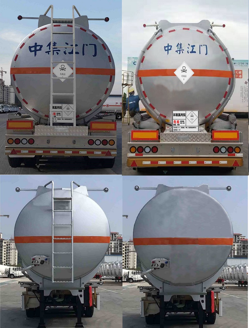中集牌ZJV9402GDGJM毒性和感染性物品罐式运输半挂车公告图片
