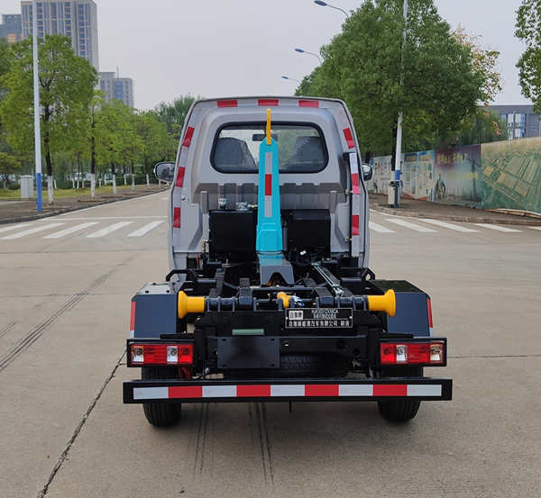 合加牌HJK5031ZXX6CA車廂可卸式垃圾車公告圖片