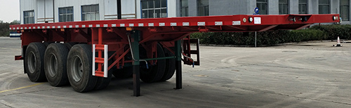 棣通牌10米35.3吨3轴平板运输半挂车(DTP9401TPB)