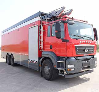 五岳牌TAZ5295TXFDF20水带敷设消防车公告图片
