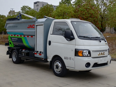 江淮牌HFC5040ZZZEV2Z纯电动自装卸式垃圾车图片