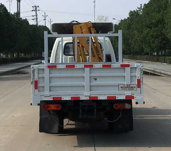龙星汇牌HLV5032JSQFD随车起重运输车公告图片