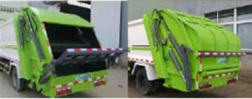 鄭龍牌JYC5090ZYSEQBEV純電動壓縮式垃圾車公告圖片