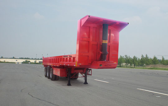 广科牌11米32吨3轴自卸半挂车(YGK9403TZX)
