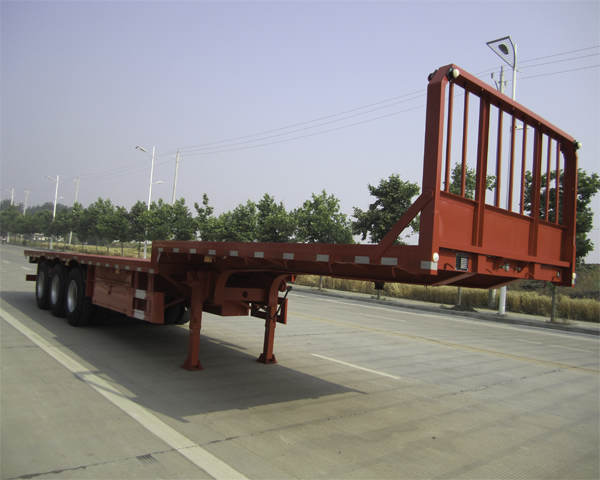 吉运牌13米34吨3轴平板运输半挂车(MCW9402TPB)