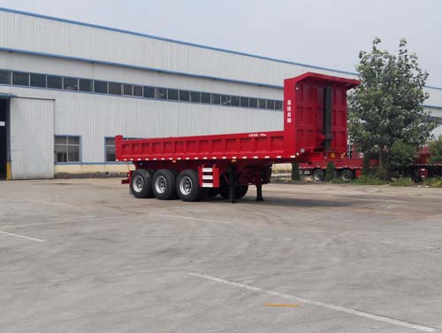麟州牌9.1米32吨3轴自卸半挂车(YDZ9401Z)