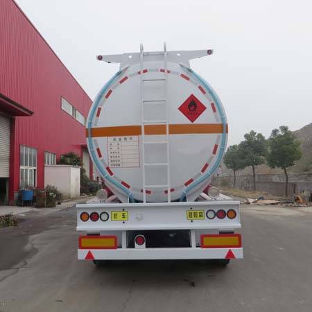 海福龙牌PC9401GRYK铝合金易燃液体罐式运输半挂车公告图片